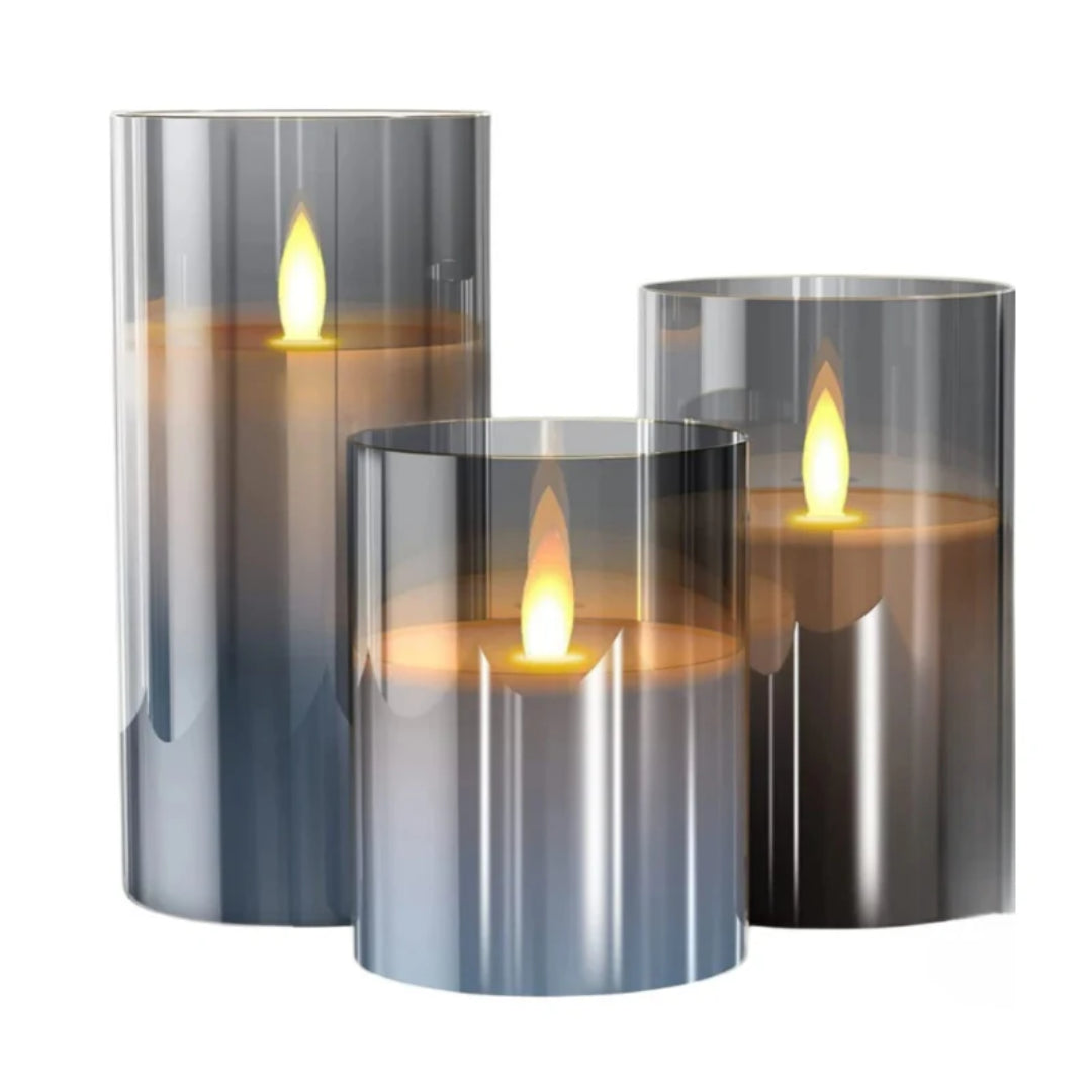 Realistic Electric Candle Set