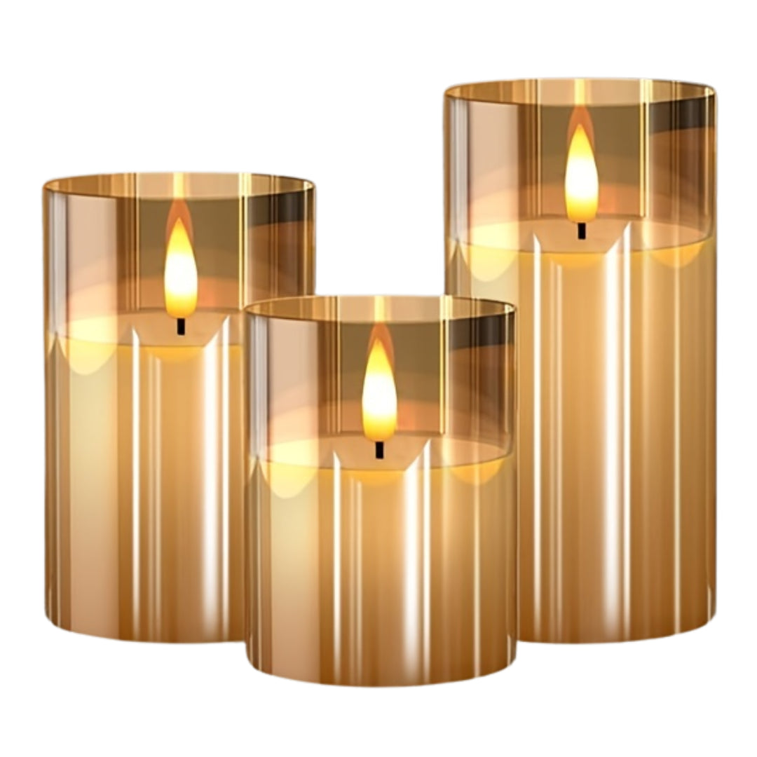 Realistic Electric Candle Set