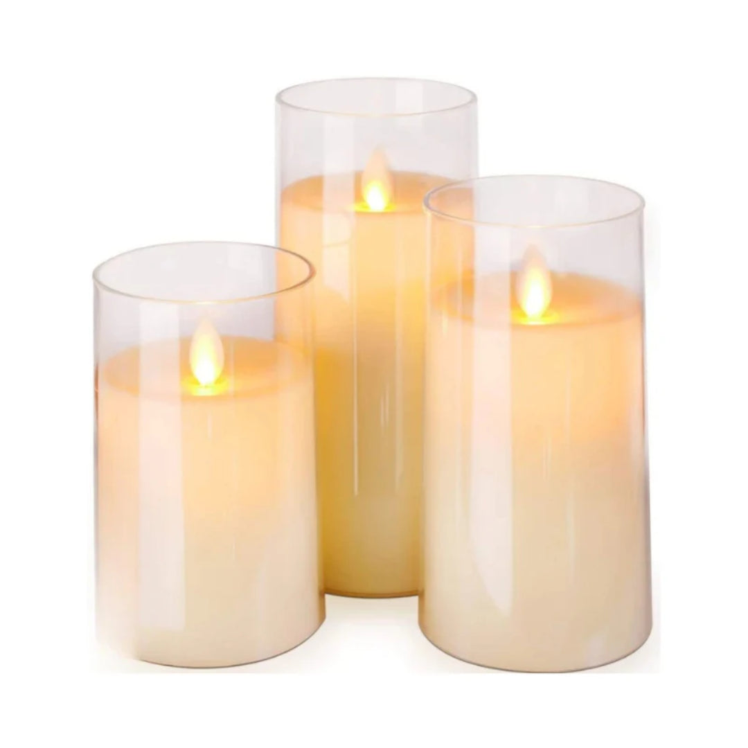 Realistic Electric Candle Set